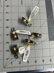 New 5-pack lot National Hardware N243-592 3/4″ Fixed Eye Pulleys