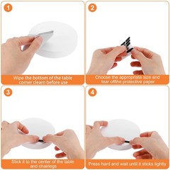 Length 16-160mm Oval Rubber Feet Pad Adhesive Gasket Anti-Slip Laptops Keyboard