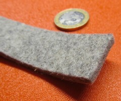 F7 Felt 1/8″ Thick x 1.00″ Wide x 10 Foot Roll