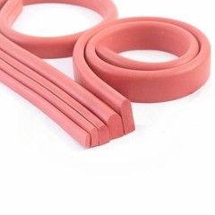 Red Silicone Foam D Profile Oven Cooker Door Seal Replacement Gaskets Strip