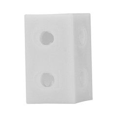 50pcs Plastic Right Angle Corner Brace Durable Reinforcement For