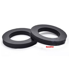 Black Rubber Flat Washers Round Gaskets Flange Sealings Ring Pads ID 4mm-1020mm