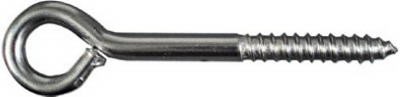 Lag Screw Eye, Stainless Steel, 3/8 x 4-1/2 In. – N220-806