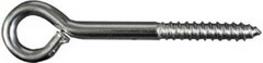 Lag Screw Eye, Stainless Steel, 3/8 x 4-1/2 In. – N220-806