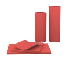 Red Silicone Foam Sheets High-temperature-resistant Vibration-damping Pads Mat