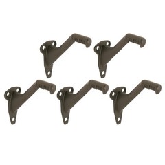 182014 Standard Handrail Bracket, Pack of 5, Steel and Zinc Construction, Oil…