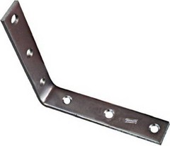 6 x 1-1/8 In. Zinc Corner Iron – N220-160