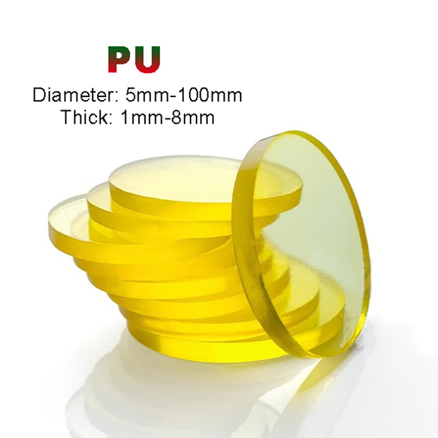 Round Polyurethane Disc Discs PU Damping Pads Sheet – Various Thickness & Sizes