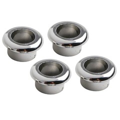 Efficient Cord Management With This Four Piece ABS Desk Grommet Kit For Offices