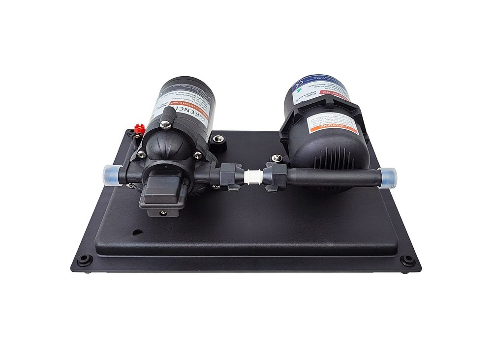 RV Water System, Accumulator Tank System – 12Vdc, 4.0 GPM, 45 PSI, 0.2 Gallon…
