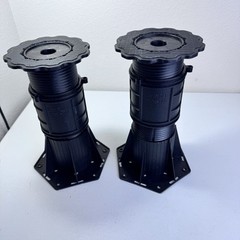 2 Adjustable Deck Support Pedestal, Floor Slate Support Floor Lift Deck…