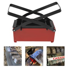 Manual Red Newspaper Briquette Maker Waste Paper Brick Maker Brick Maker