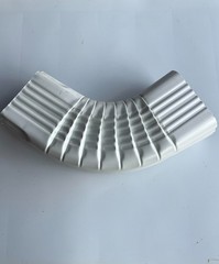 Gutter Elbow 3×4″ B White Aluminum Downspout Connector Easy Installation
