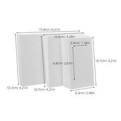 20 Pcs Socket Insulation Pad Double Cover Electrical Outlet Plates