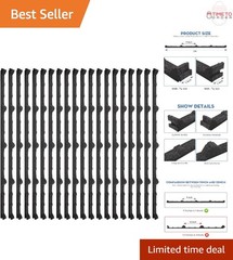 9 in Foam Closure Strips for Metal Roofing R Panel Inside Rib Profile 20 pcs