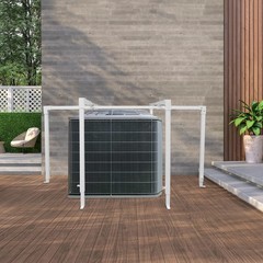AC Security Cage Adjustable Air Conditioner Cage Air Conditioner Cage White SALE
