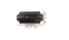 Carbon Fibre Air Box Filter Kit, Silicone Duct, Suits Peugeot models