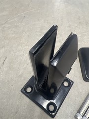 Railing Clamp Glass Clip Floor Standing Stairs Balcony Pool Spigots Balustrade