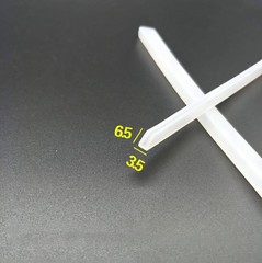 Silicone U-Shaped Rubber Sealing Strip Height 6.5-20mm Glass Steel Edging Strip
