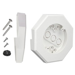 Vinyl Siding Light Mounting Block with Built-in Box White 1 Pack 8141