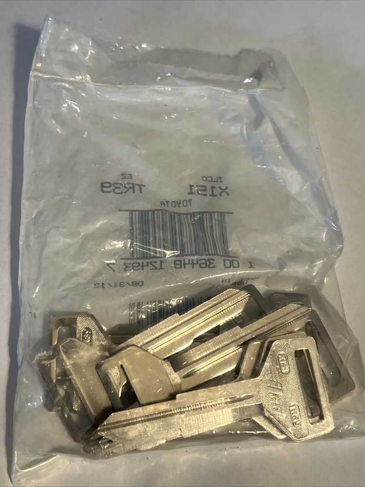10 Pack – Ilco Toyota Master Key Blank -TR39