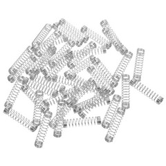 20pcs Stainless Steel Ballpoint Pen Compression Springs – Coiled Springs