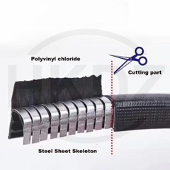 Edge Protector Strip Trim U Shape Guard Seal Rubber Car Door Boot U-profile Slot