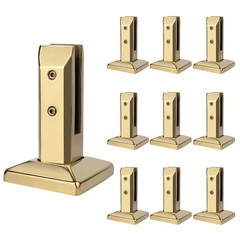 LukLoy 304 Stainless Steel Glass Spigots Pool Fence Spigot 95mm x 160mm, Gold