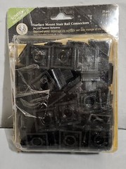 20 Piece Nuvo Iron Surface Mount Stair Railing Adapters for 3/4″ Balusters