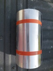 Amerimax 68008 Roll Valley Flashing, 8″ x 50′, Aluminum