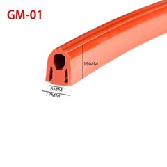 M-Shaped Silicone Rubber Oven Cooker Door Seals Gasket Sealing Strip Thickened