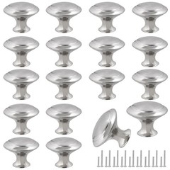 Romeda 30mm Silver Cabinet Knobs – 18 18 Pack, 18 Pack | Round-type