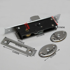Sliding Door Hook Lock Aluminum Alloy Window Locks AntiTheft Safety Wood Gate Fl