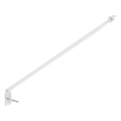 ClosetMaid Fixed Mount White Steel Fixed Mount Bracket