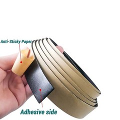 Neoprene Self Adhesive Backed Foam Sponge Strip Roll Sheet Tape Sticky Seal EPDM