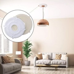 PU Light Ceiling Medallion for Stylish Enhancement of For Home Interiors