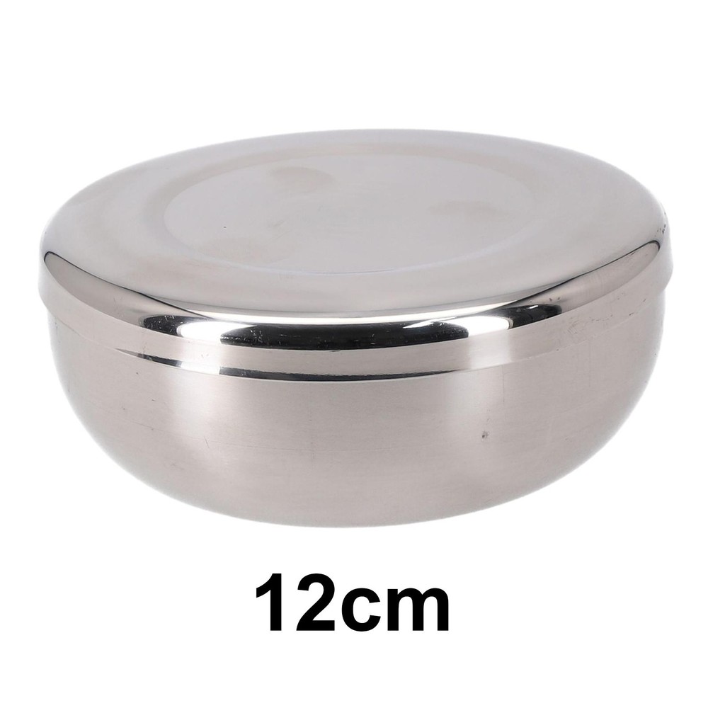 Traditional Korean Warming Bowl with Stainless Steel Cover for Rice Dish