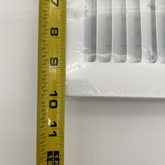 8×12 Vent Grille New (Slight Damage See Photo)