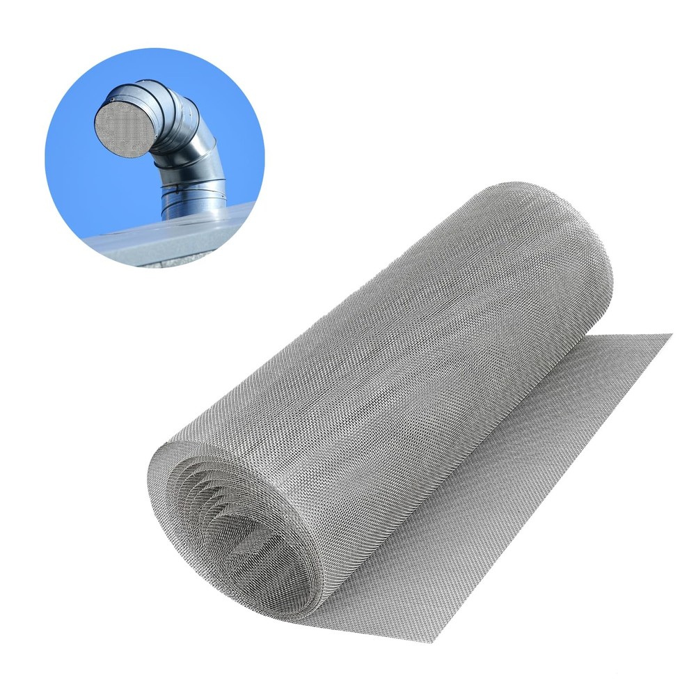 1 roll Stainless Steel Wire mesh 20 mesh, Size 16.5X47.2(42x120cm), 304 Wire mes