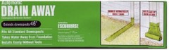 (8) ea Thermwell DE46 46″ Green Roll Out Roll Up Automatic Downspout Extender