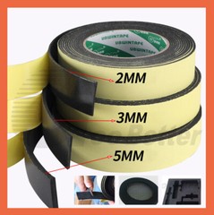 EVA Foam Tape 2/3/5mm Self Adhesive Sponge Strip Single Sided Seal Buffering