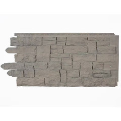 stone 20.3 In. X 45 In. SK Stacked Stone Siding in Aspen (10 Panels per Box, 49.
