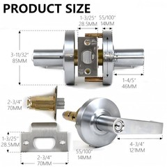 Free Wheeling Clutch Entry/Entrance Keyed Alike Function Commercial Heavy Dut…