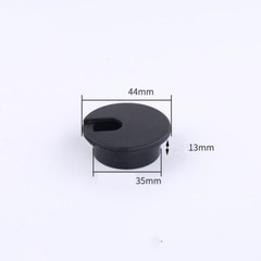 35mm Computer Desk Table Grommet Cable Tidy, Port Surface Outlet Wire Hole Cover
