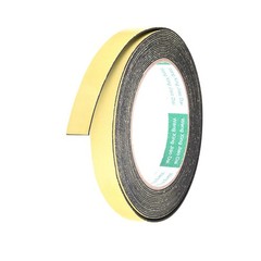 Foam Seal Tape, 15mm Wide 1mm Thick 16.4 Feet Long Adhesive Weather Strip 2pcs