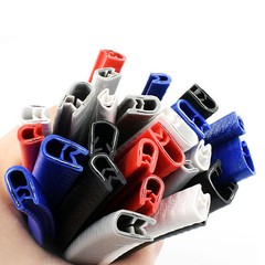 Thick 0.5~12 U-Shape Car Door Edge Strip Lock Molding Rubber Seal Trim Protector