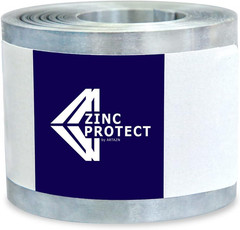 Zinc Protect Roof Strip for Moss and Mildew Prevention 2.5 Wide and 50′ Long