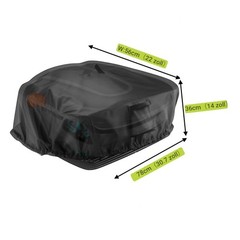 Robotic Lawnmower Cover 600D DPU Material Waterproof and Windproof Outdoor Use