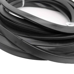 Rubber U Channel Edging Trim, 0.5mm-60mm, Seal Strip, Edge Protector with Slot