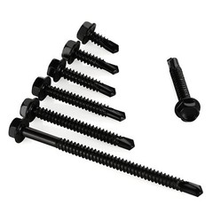 #10 x 3/4″ Hex Washer Head Self Tapping Screws, Drilling x